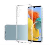 Kzy Samsung Galaxy M14 Kapak Kamera Korumalı Airbag Antishock Köşe Korumalı Şeffaf Silikon Kılıf