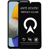 Kzy Samsung Galaxy M23 Tam Kaplayan Anti Statik Görünmez Safir Ekran Koruyucu Hayalet Cam - Saydam
