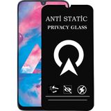 Kzy Samsung Galaxy M30 Tam Kaplayan Anti Statik Görünmez Safir Ekran Koruyucu Hayalet Cam - Saydam