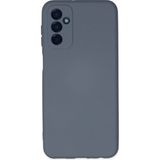 Kzy Samsung Galaxy M52 5g Kapak Içi Kadife Kamera Korumalı Lansman Silikon Kılıf - Petrol Mavisi