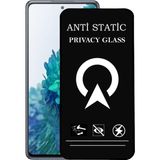 Kzy Samsung Galaxy S20 Fe Tam Kaplayan Anti Statik Görünmez Safir Ekran Koruyucu Hayalet Cam - Saydam