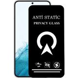 Kzy Samsung Galaxy S22 ile Uyumlu Tam Kaplayan Anti Statik Görünmez Safir Ekran Koruyucu Hayalet Cam - Şeffaf