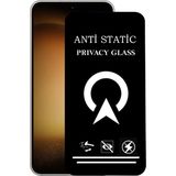 Kzy Samsung Galaxy S23 ile Uyumlu Tam Kaplayan Anti Statik Görünmez Safir Ekran Koruyucu Hayalet Cam - Şeffaf