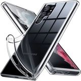 KZY Samsung Galaxy S23 Ultra ile Uyumlu Kapak 1mm Süper Silikon Şeffaf Kılıf
