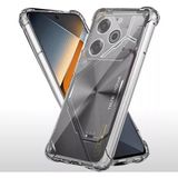 Kzy Tecno Pova 6 Neo 4g ile Uyumlu Kapak Kamera Korumalı Airbag Antishock Köşe Korumalı Şeffaf Silikon Kılıf