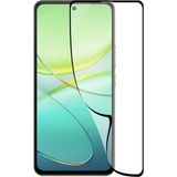 Kzy Vivo V30 Lite ile Uyumlu Tam Kaplayan Fiber Nano Ekran Koruyucu Cam - Şeffaf