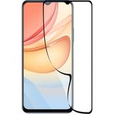 Kzy Vivo Y53S ile Uyumlu Tam Kaplayan Fiber Nano Ekran Koruyucu Cam - Şeffaf