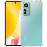 Kzy Xiaomi Mi 12 Lite Kapak Kamera Korumalı Airbag Antishock Köşe Korumalı Şeffaf Silikon Kılıf