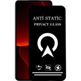 Kzy Xiaomi Mi 13T ile Uyumlu Tam Kaplayan Anti Statik Görünmez Safir Ekran Koruyucu Hayalet Cam - Şeffaf