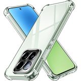 Kzy Xiaomi Mi 15 ile Uyumlu Kapak Kamera Korumalı Airbag Antishock Köşe Korumalı Şeffaf Silikon Kılıf - Xiaomi 15