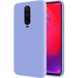 Kzy Xiaomi Mi 9t İçi Kadife Soft Silikon Kılıf - Açık Mavi