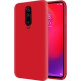 Kzy Xiaomi Mi 9t İçi Kadife Soft Silikon Kılıf - Kırmızı