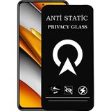 Kzy Xiaomi Poco F3 Tam Kaplayan Anti Statik Görünmez Safir Ekran Koruyucu Hayalet Cam - Saydam