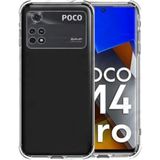 Kzy Xiaomi Poco M4 Pro Kapak Kamera Korumalı Antişok Airbag Köşe Korumalı Silikon Şeffaf Kılıf