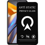 Kzy Xiaomi Poco M5S Tam Kaplayan Anti Statik Görünmez Safir Ekran Koruyucu Hayalet Cam - Saydam