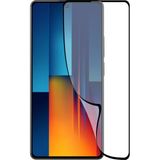 Kzy Xiaomi Poco M6 Pro 4g ile Uyumlu Tam Kaplayan Fiber Nano Ekran Koruyucu Cam - Şeffaf