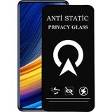 Kzy Xiaomi Poco X3 Pro Tam Kaplayan Anti Statik Görünmez Safir Ekran Koruyucu Hayalet Cam - Saydam
