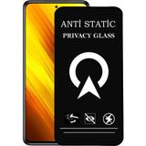Kzy Xiaomi Poco X3 Tam Kaplayan Anti Statik Görünmez Safir Ekran Koruyucu Hayalet Cam - Saydam