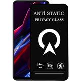 Kzy Xiaomi Poco X5 Tam Kaplayan Anti Statik Görünmez Safir Ekran Koruyucu Hayalet Cam - Saydam