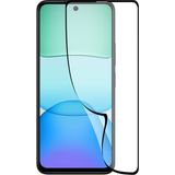 Kzy Xiaomi Redmi 13 ile Uyumlu Tam Kaplayan Fiber Nano Ekran Koruyucu Cam - Şeffaf