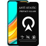 Kzy Xiaomi Redmi 9 Tam Kaplayan Anti Statik Görünmez Safir Ekran Koruyucu Hayalet Cam - Saydam