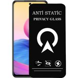 Kzy Xiaomi Redmi Note 10 5g Tam Kaplayan Anti Statik Görünmez Safir Ekran Koruyucu Hayalet Cam - Saydam