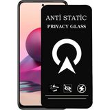 Kzy Xiaomi Redmi Note 10S Tam Kaplayan Anti Statik Görünmez Safir Ekran Koruyucu Hayalet Cam - Saydam