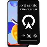 Kzy Xiaomi Redmi Note 11 Pro Tam Kaplayan Anti Statik Görünmez Safir Ekran Koruyucu Hayalet Cam - Saydam