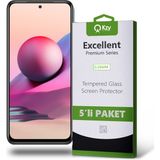 Kzy Xiaomi Redmi Note 11 Se Temperli Ekran Koruyucu Kırılmaz Cam Ekonomik 5'li Paket - Şeffaf