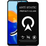 Kzy Xiaomi Redmi Note 11 Tam Kaplayan Anti Statik Görünmez Safir Ekran Koruyucu Hayalet Cam - Saydam