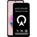 Kzy Xiaomi Redmi Note 12S ile Uyumlu Tam Kaplayan Anti Statik Görünmez Safir Ekran Koruyucu Hayalet Cam - Şeffaf