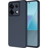 Kzy Xiaomi Redmi Note 13 Pro 5g Kapak Kamera Korumalı Içi Kadife Lansman Silikon Kılıf - Siyah