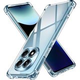 Kzy Xiaomi Redmi Note 15 5g ile Uyumlu Kapak Kamera Korumalı Airbag Antishock Köşe Korumalı Şeffaf Silikon Kılıf