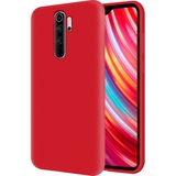 Kzy Xiaomi Redmi Note 8 Pro İçi Kadife Soft Silikon Kılıf - Kırmızı