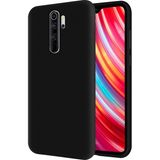Kzy Xiaomi Redmi Note 8 Pro İçi Kadife Soft Silikon Kılıf - Siyah
