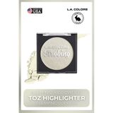 L.A. Colors Illuminating Powder - Cilde Işıltı ve Canlılık Katan Toz Highlighter #CSP253 Gleaming Goddess