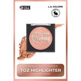 L.A. Colors Illuminating Powder - Toz Highlighter #CSP259 Summer Sun