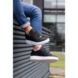 L.A Polo 095 Erkek Sneaker Spor Ayakkabı - Siyah - Beyaz