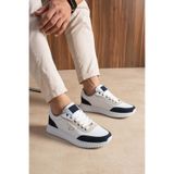 L.A Polo Beyaz Lacivert Erkek Sneaker