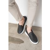 L.A Polo Erkek Günlük Füme Beyaz Renk Loafer Ayakkabı