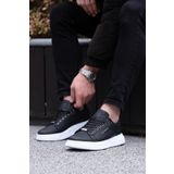 L.A Polo Erkek Günlük Siyah Beyaz Sneaker Ayakkabı