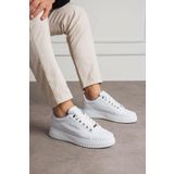L.A Polo Günlük Nakışlı Beyaz Erkek Sneaker Ayakkabı 527
