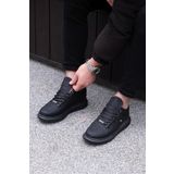 L.A Polo Günlük Siyah Renk Erkek Sneaker Ayakkabı