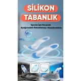 L Bdn Veltomed Tam Ortopedik Anatomik Silikon Jel Tabanlık Şok Emilimi ve Topuk Ağrısı Önleyici Topuk Dikeni