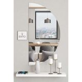 L' CAPO Yarım Ay / Yarım Daire Banyo Ve Konsol Aynası 120x60