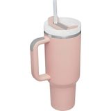 L Çelik 1,2 L Pembe Pipetli El Termos Mug (Sızdırmazlık Yok) CIN856PM