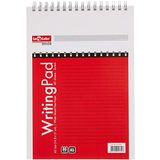 Lé Color 2012025/1 Writing Pad Yumuşak kapak, 1.hamur kağıt Spiralli Bloknot, Beyaz