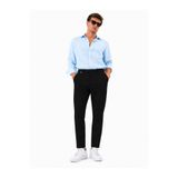 l l lona lucy Erkek Slim Fit Dar Paça Dokuma Kumaş Pantolon