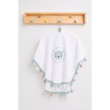 l l louIou baby gifts Teddy Bear Bebek&Çocuk Bambu Kapüşonlu Panço Havlu - Süper Emici Yumuşak