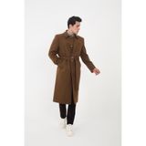 l lebs collection moda lebs şekil Erkek Tam Boy Kaşe Palto